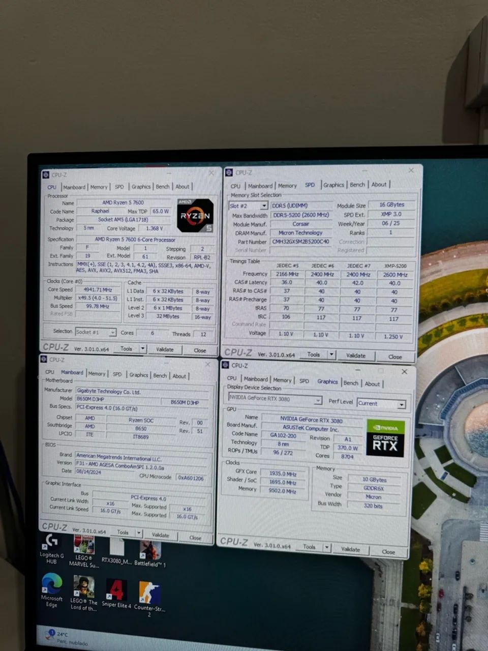 Kit upgrade AM5 +16gb 5200mhz - Foto 4