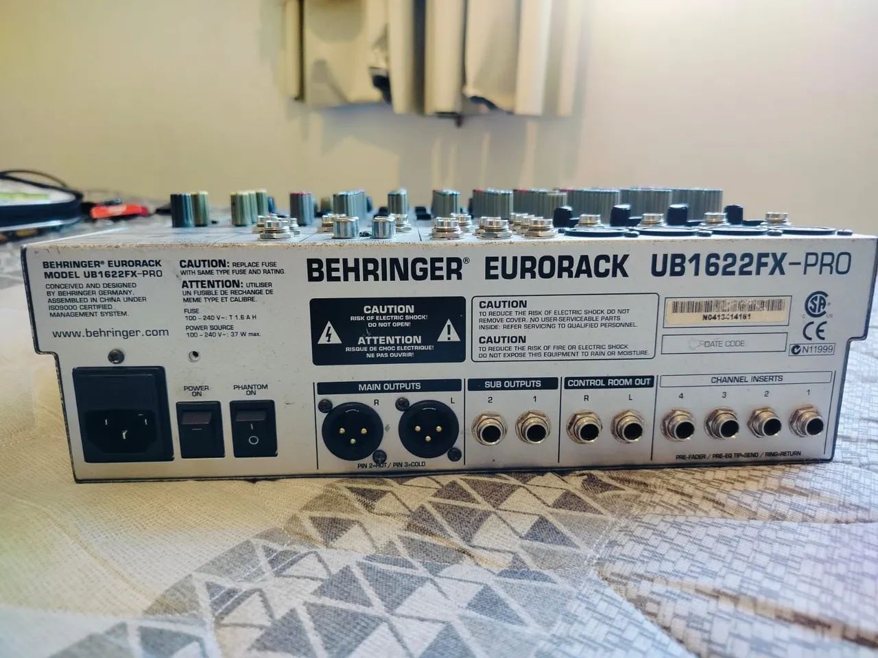 MESA DE SOM BEHRINGER - Foto 4