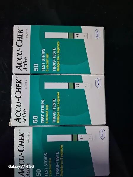 tiras para medir glicemia