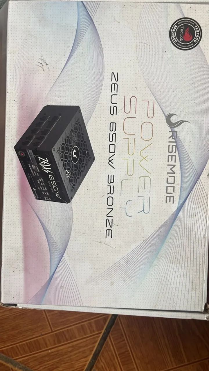 Fonte gamer Zeus 650W - Foto 2