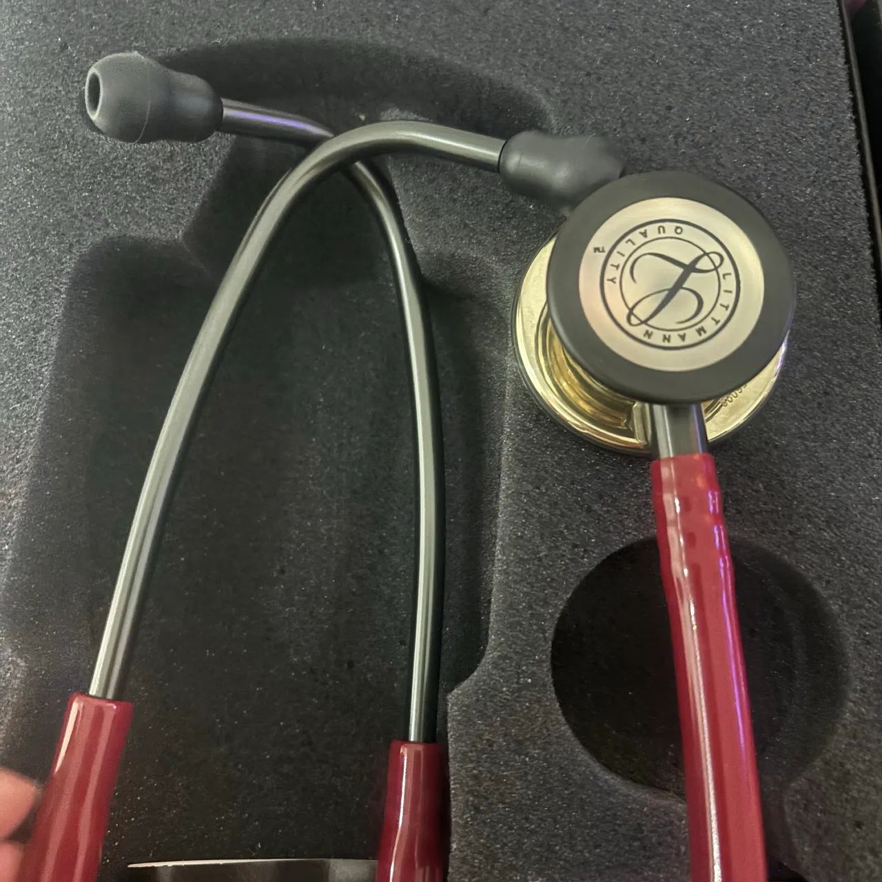 Estetoscópio Classic III Vinho Champagne - 3M LITTMANN - Foto 2