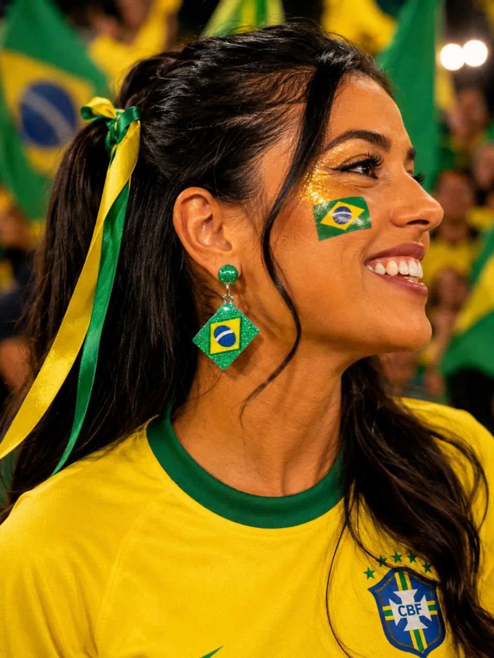 Brinco do Brasil em Resina - Copa do Mundo - Foto 5