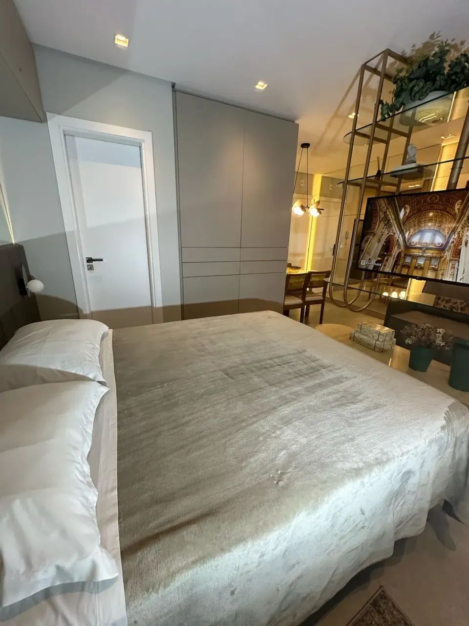 Studio mobiliado e decorado no Hub Smart Home, no Centro de Criciúma - Foto 4