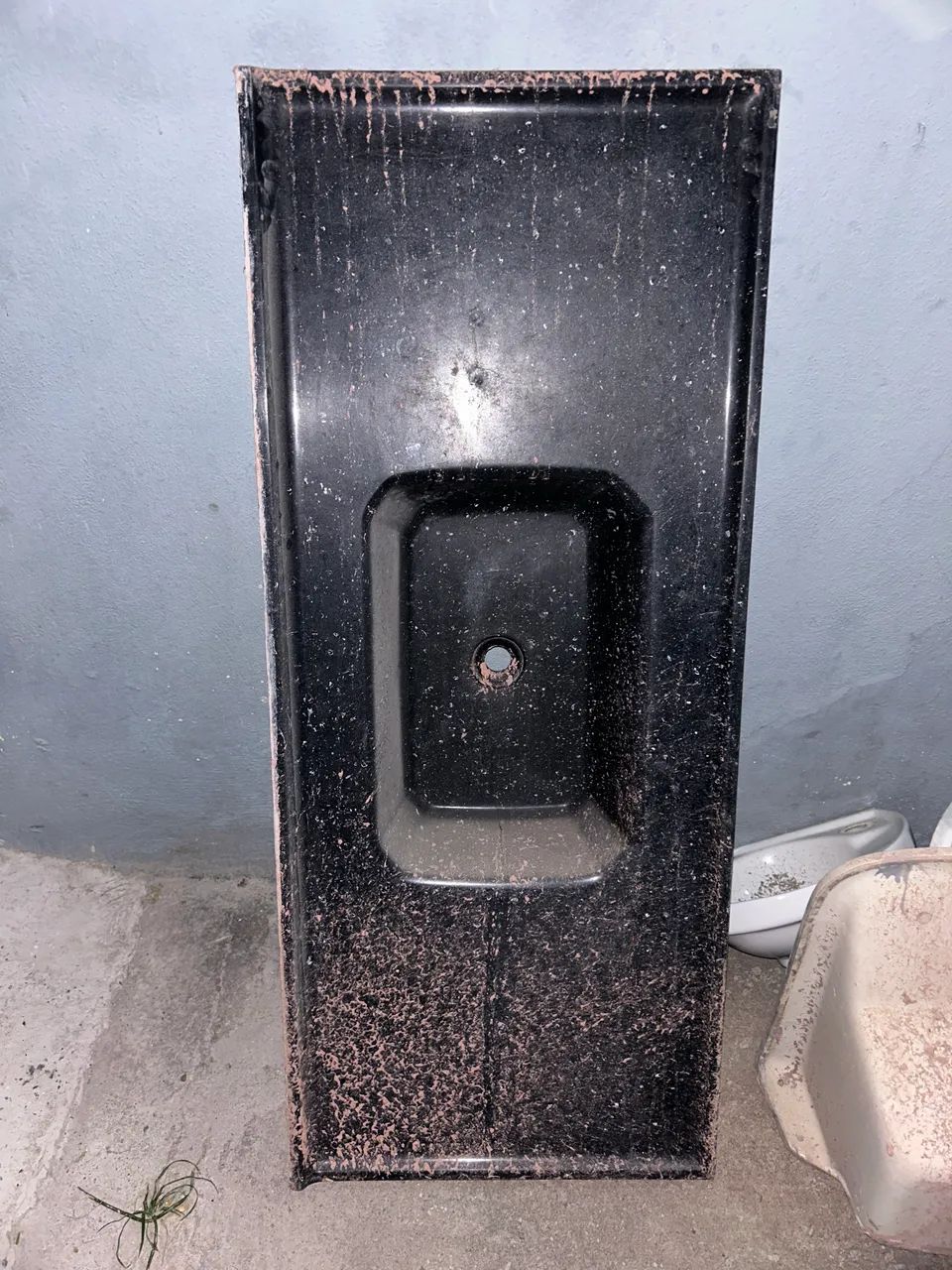Material usado pias, bancadas e tanque