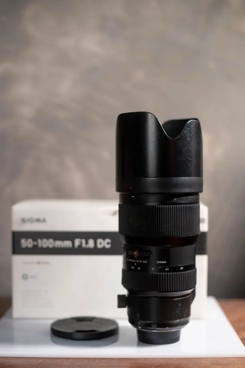Sigma Art 50-100mm f1.8 dc hsm para Nikon - Câmeras e Filmadoras