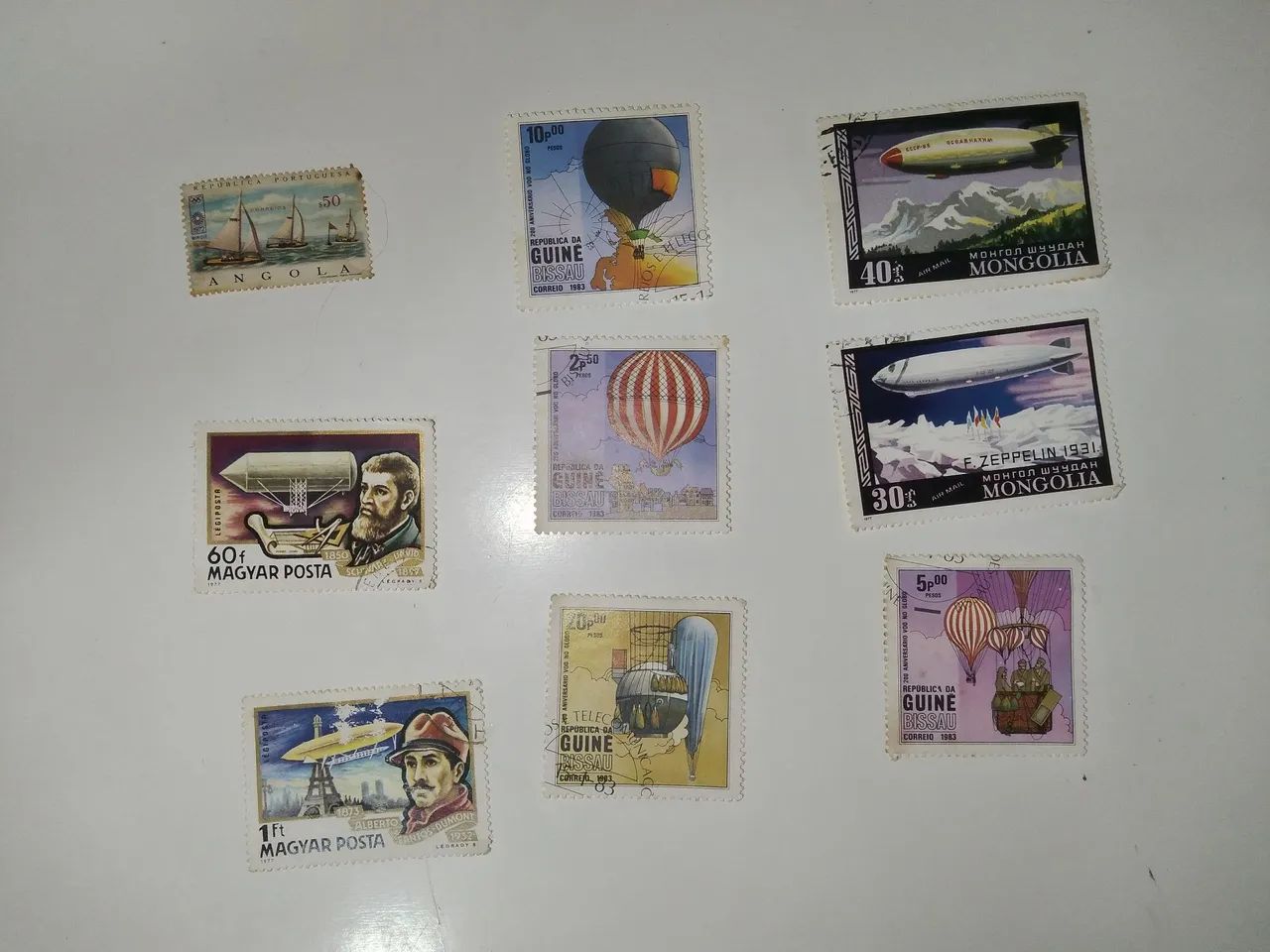 200 selos antigos 