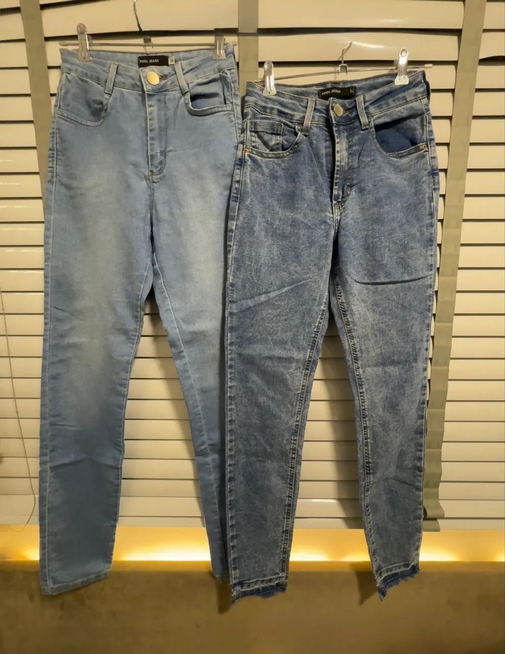 Conjunto de calça jeans 