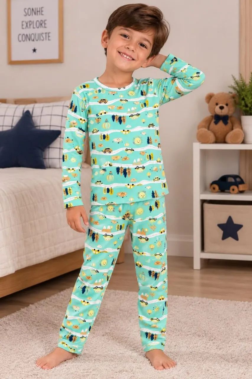 Pijamas Infantil Menino - Foto 3
