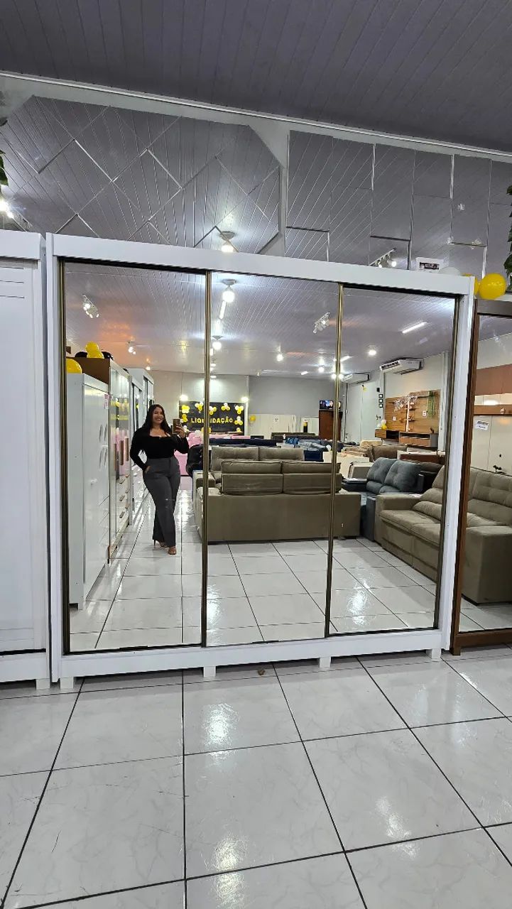 GUARDA ROUPA CASAL 100% MDF