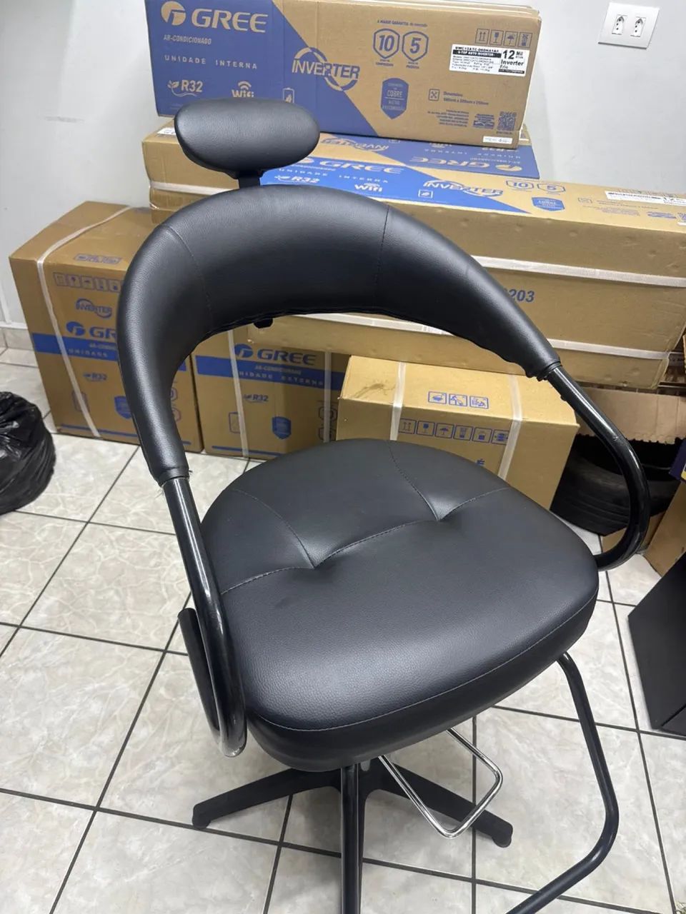 Cadeira pra barberia