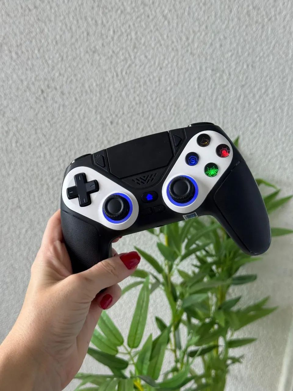 Controle PS5 PC TV com sistema hall effect 