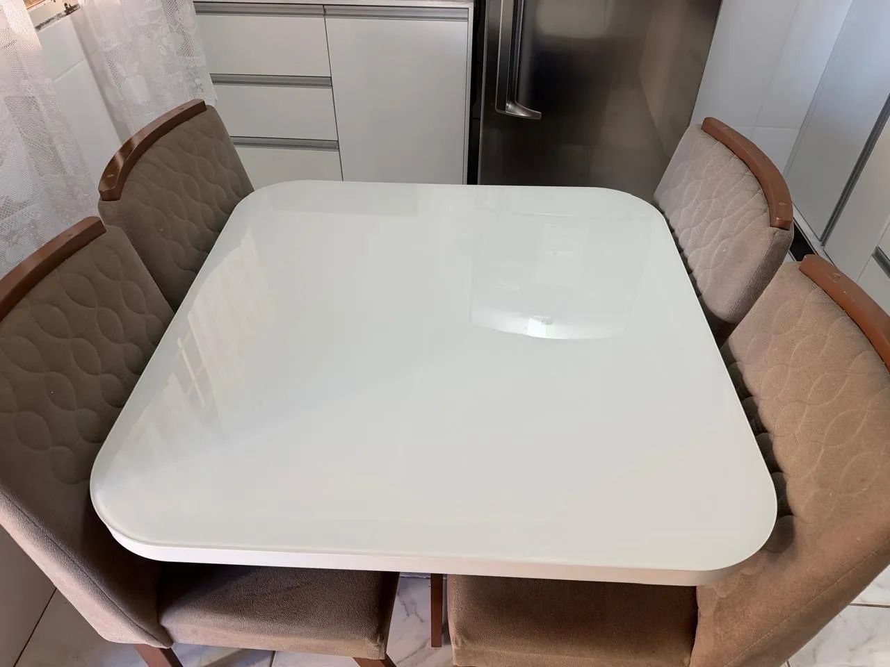 Mesa jantar 4 cadeiras  - Foto 3