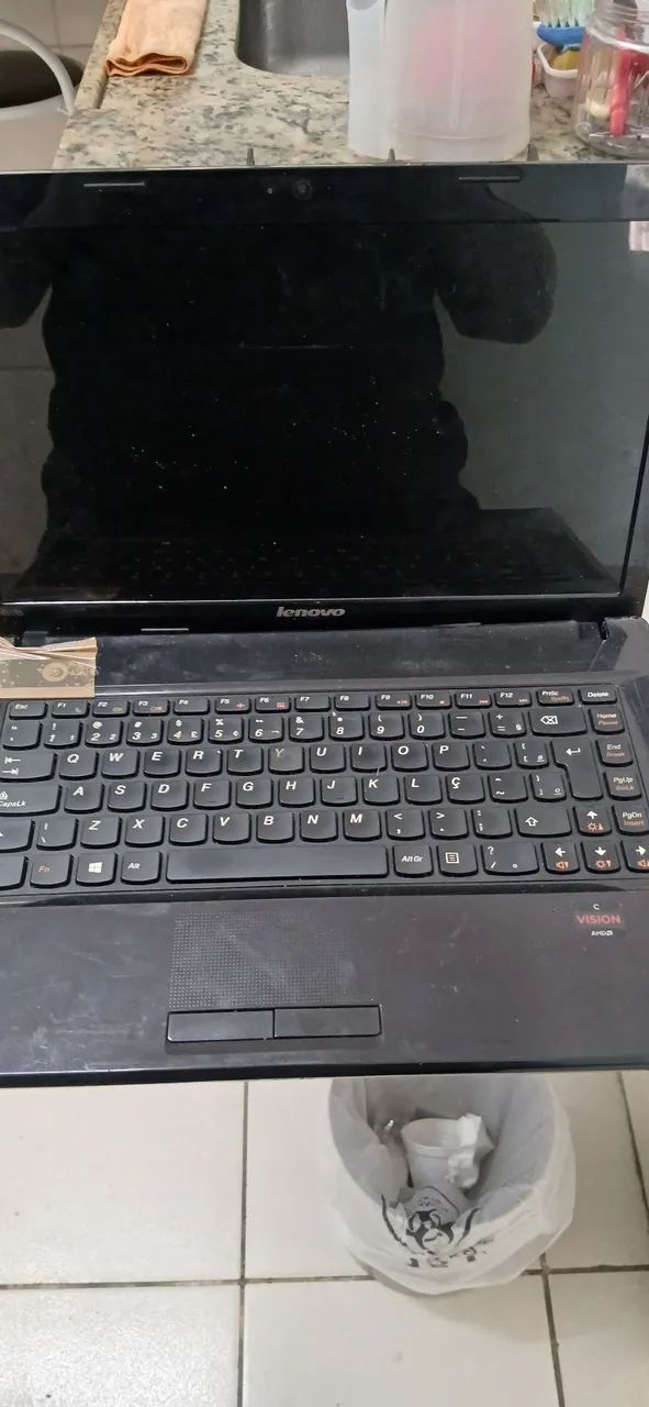 Notebook para retirada de peças