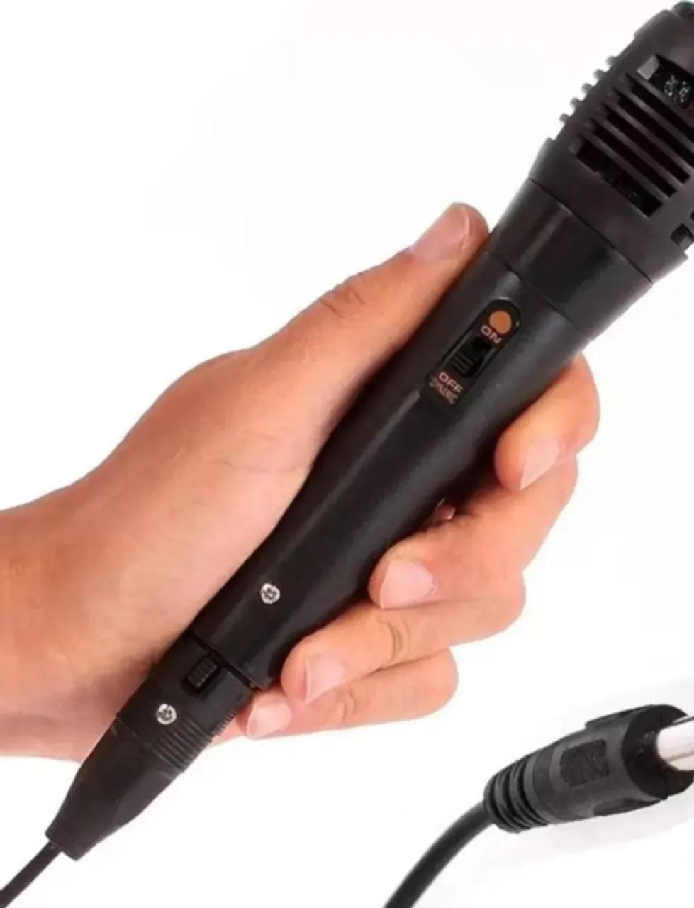 Microfone Dinâmico Profissional Com Fio Igreja Palestra e Eventos - Novo - Foto 3