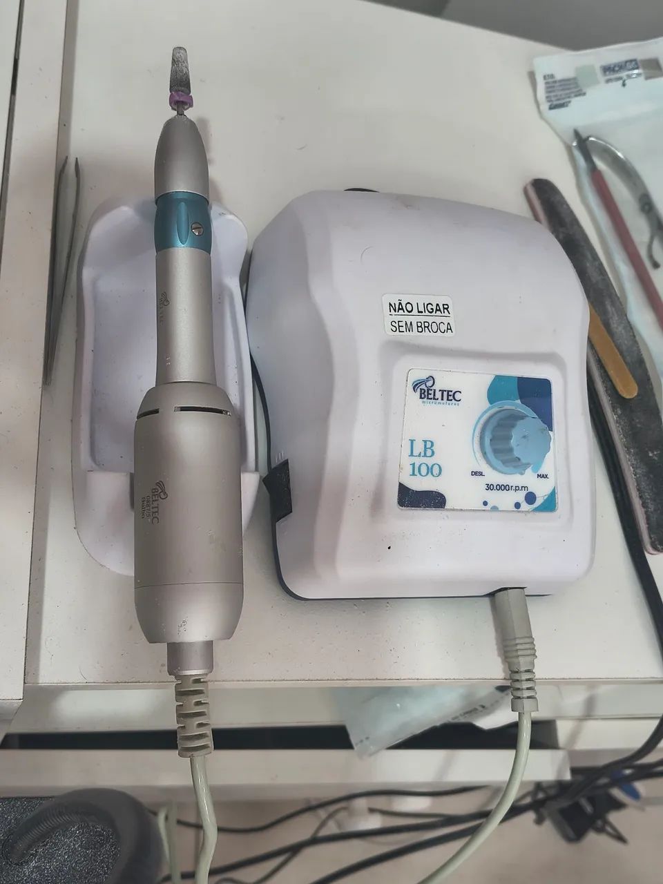 Motor de unha para Nail design e podologia 