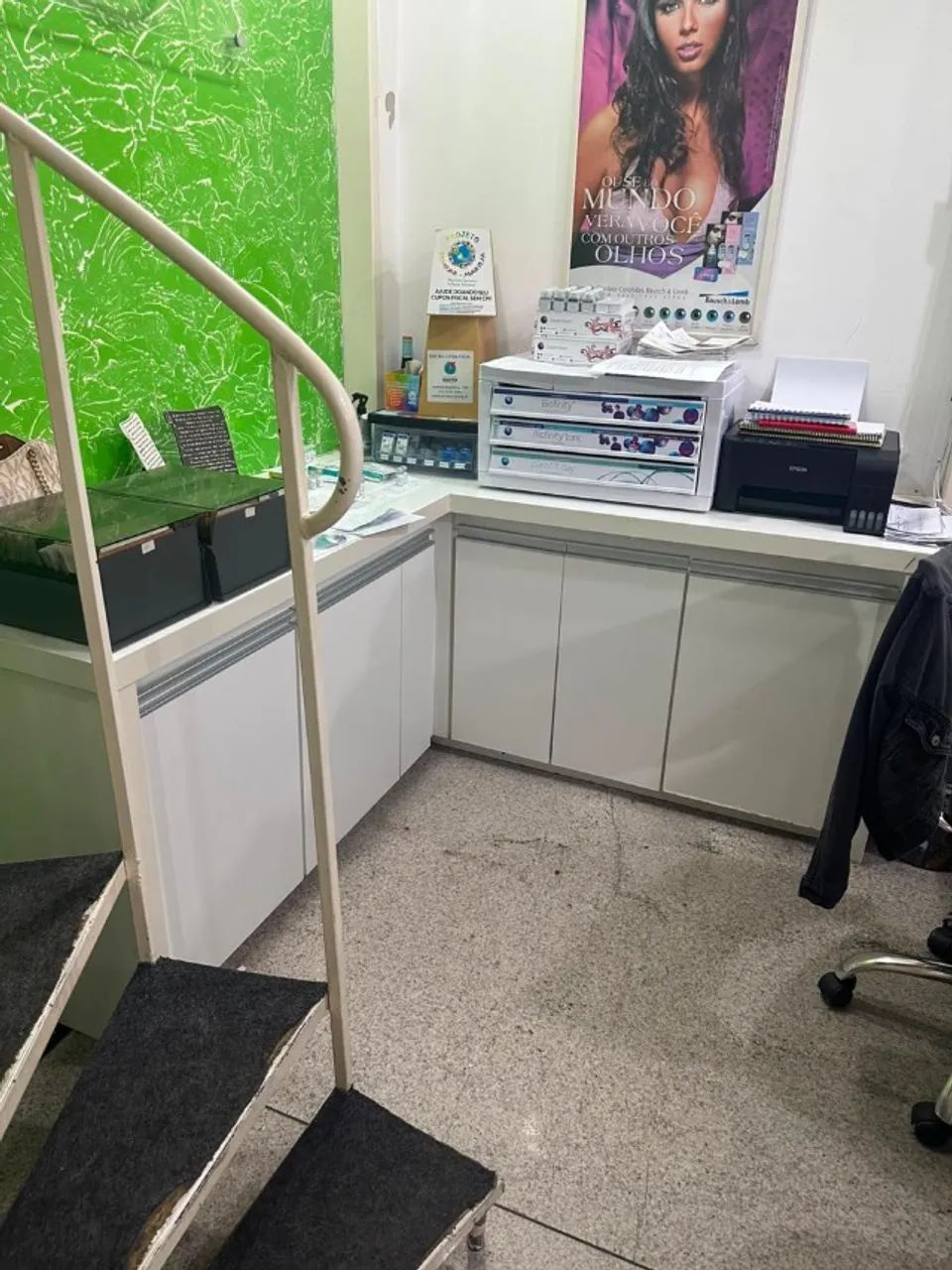 Armário planejado em L