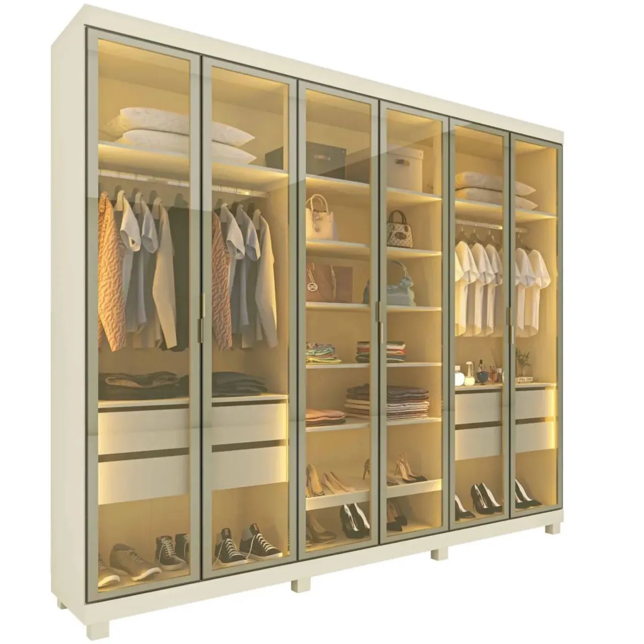 Guarda Roupa 6 portas