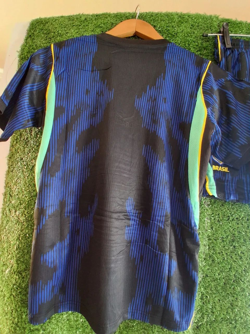 Kit infantil azul Brasil Copa de 2026 - Foto 4