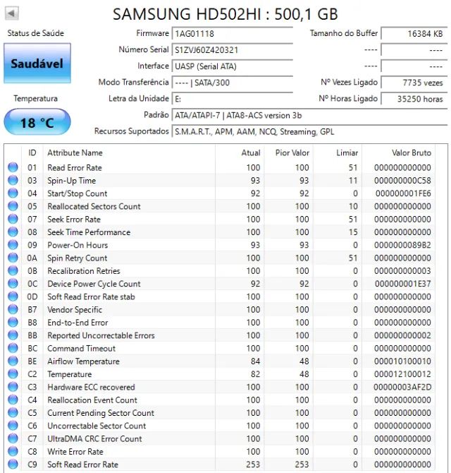 HD 500GB Samsung USADO - Foto 2