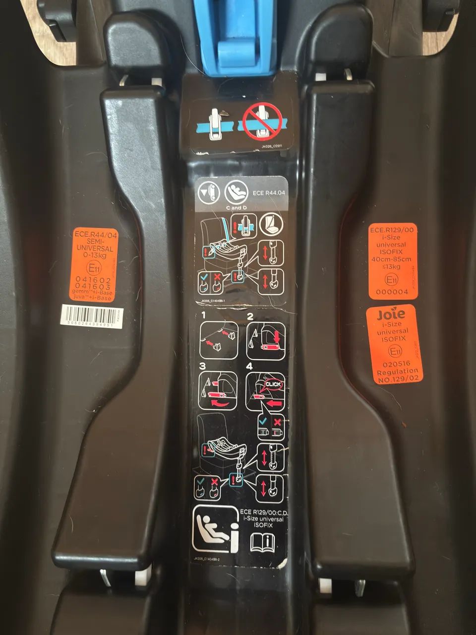 Bebê conforto com isofix e adaptador de carrinho Joie Gem - Foto 5