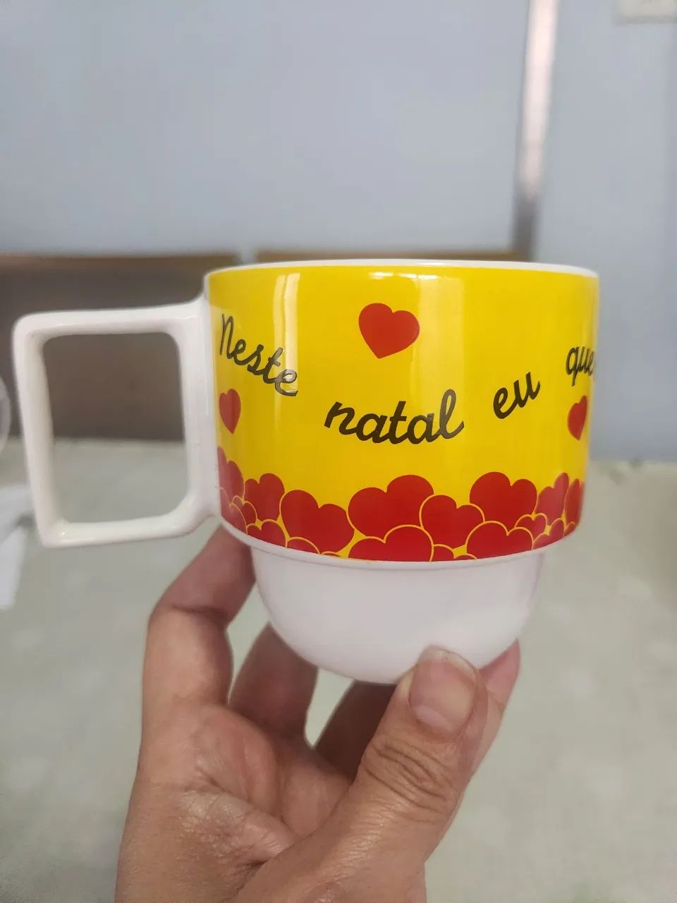 Caneca com tema Natalino