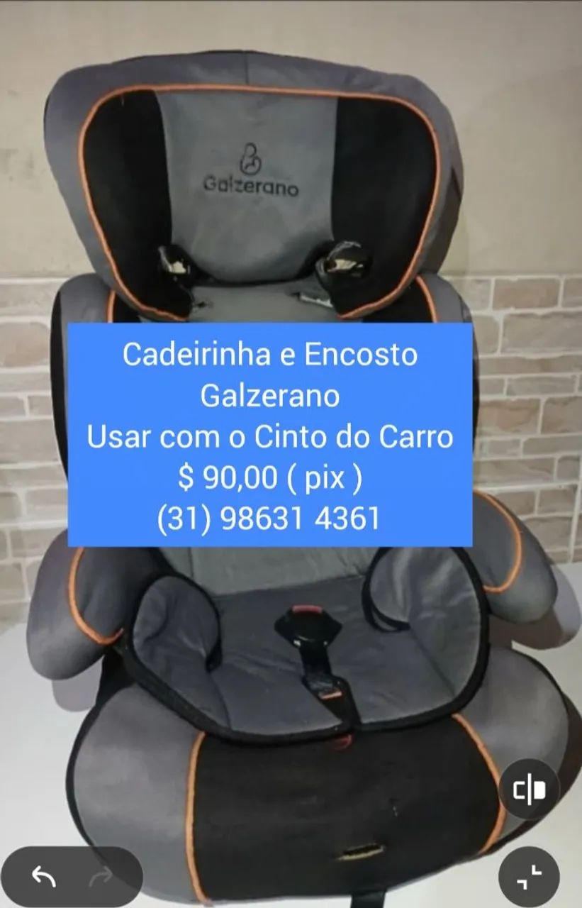 Cadeirinha - Automóvel