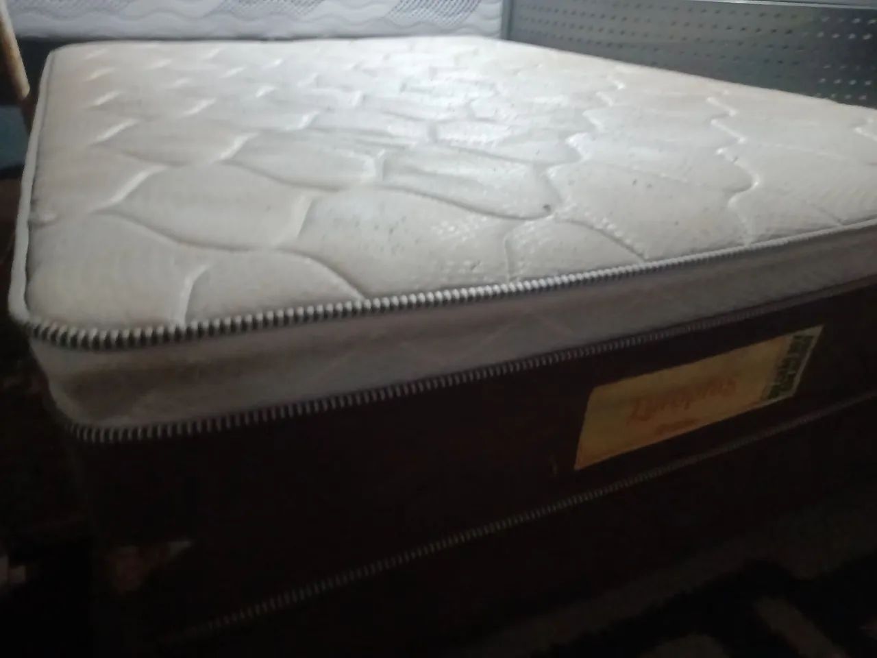Cama Box Casal Espuma Grossa Conjugado $300 - Foto 3