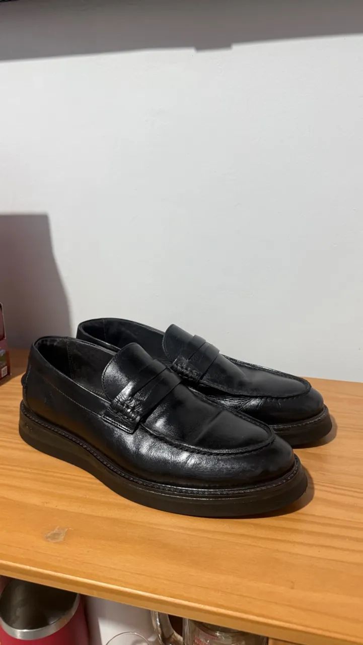 Mocassim Jef em couro 