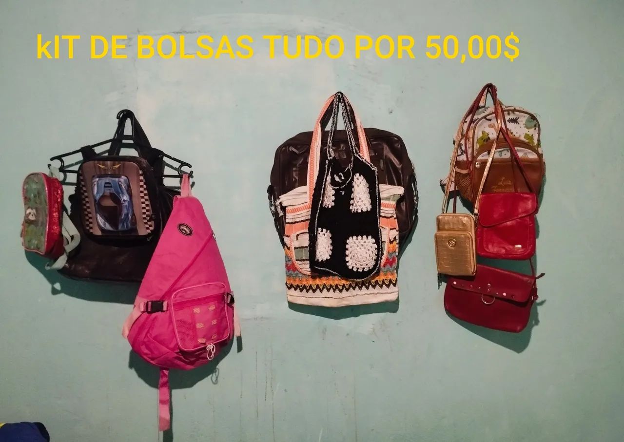 LOTE ROUPA/CALÇADOS & BOLSAS  - Foto 2