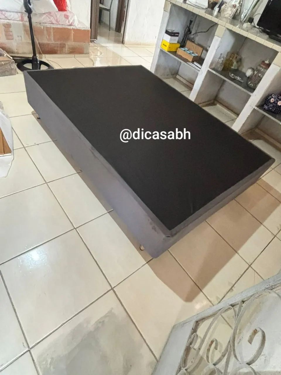 Base box casal pronta entrega peça nova 