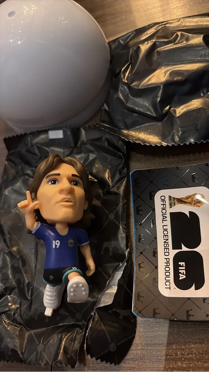 Messi raro Zuru Baller FIFA Copa 2026 - Brinquedos e Jogos