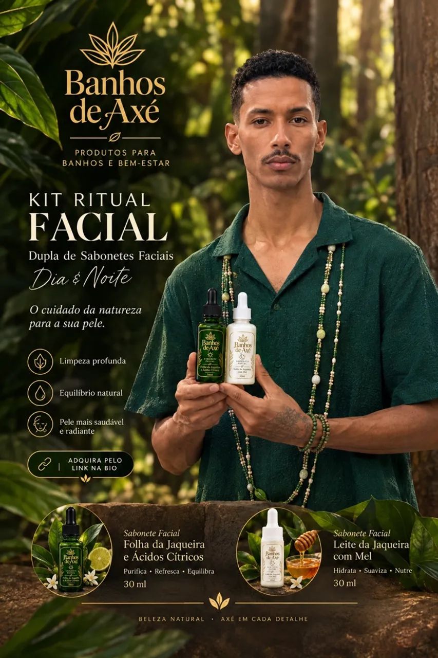 Duo com 2 sabonetes faciais -  líquido 30ml  - Foto 2