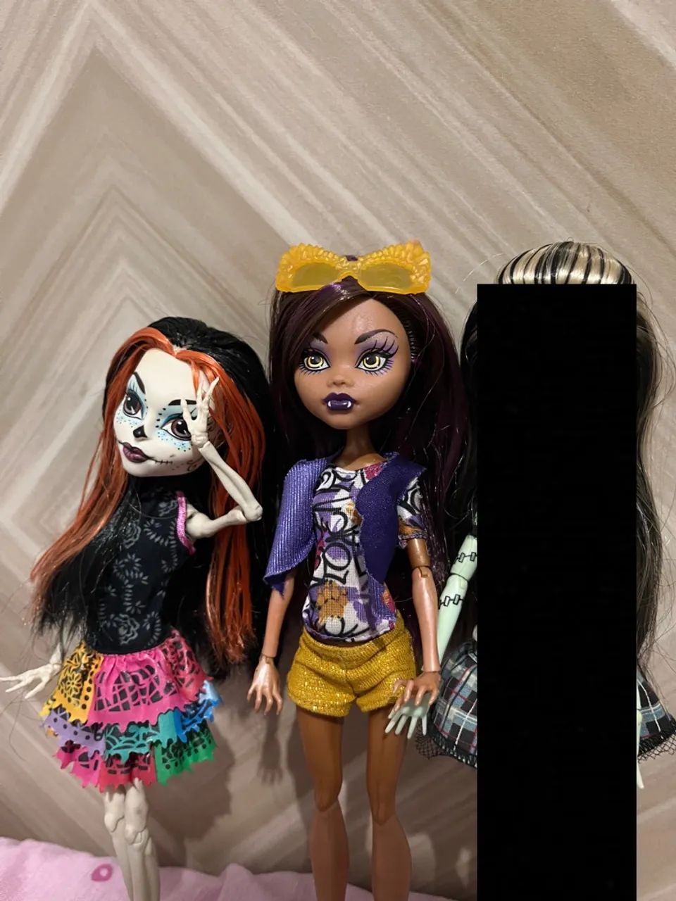 2 monster high Clawdeen e Skelita  - Foto 2