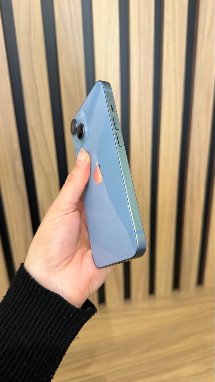 iPhone 14 128gb azul (100%) - Foto 3