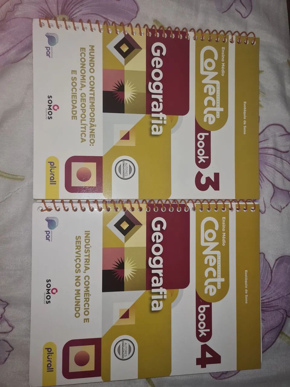Livro Geografia Conecte Book 3 e 4 Plurall