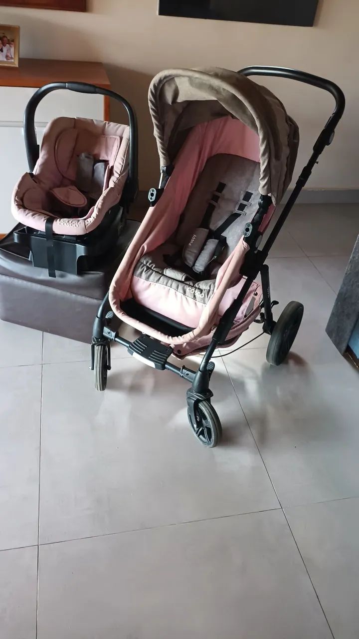 Kit carrinho e bebê conforto  - Foto 2