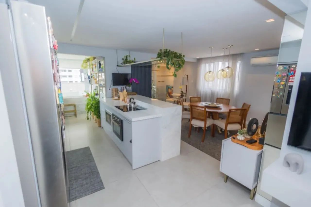 Maravilhosa cobertura duplex mobiliada com 3 quartos (1 suíte) + 3 Vagas + Terraço com Jac - Foto 5