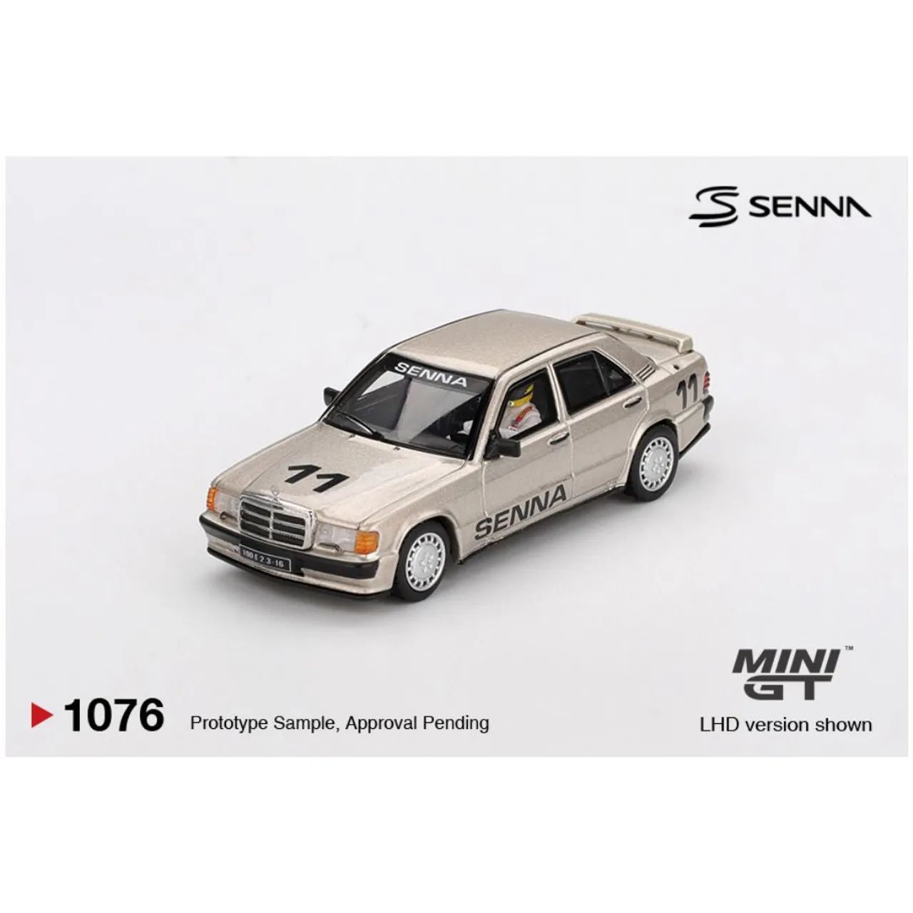Mini GT Mercedes Ayrton Senna - Foto 3