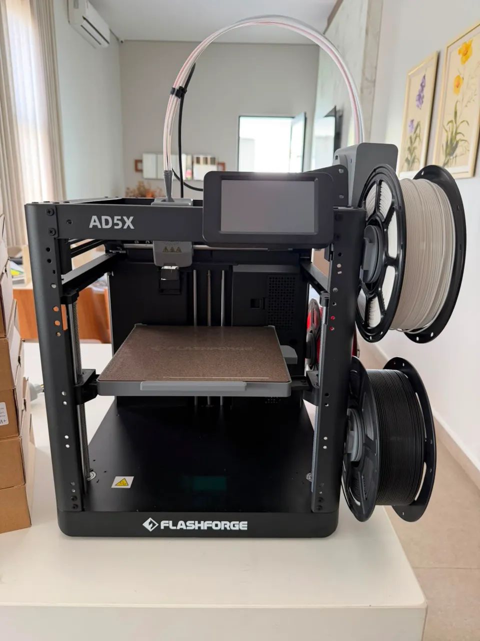 IMPRESSORA 3D FLASHFORGE AD5X MULTICOLOR + KIT DE FILAMENTOS - Foto 3