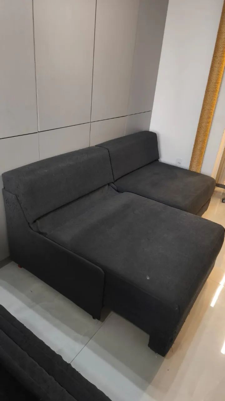Sofá retrátil 3 lugares - Foto 3