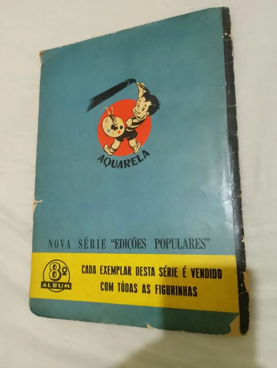 ÁLBUM DE FIGURINHAS CURIOSIDADES AQURELA COMPLETO ANO DE 1962 - Foto 6