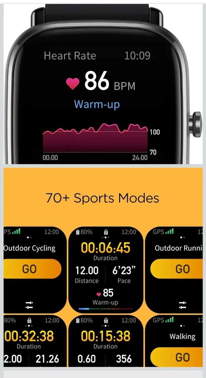 Relógio Amazfit GTS Mini2 - Foto 3