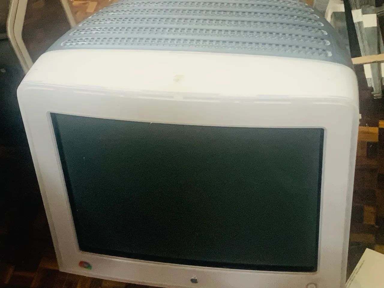 Este é um monitor vintage Apple Studio Display de 17 ou 21 polegadas - Foto 4