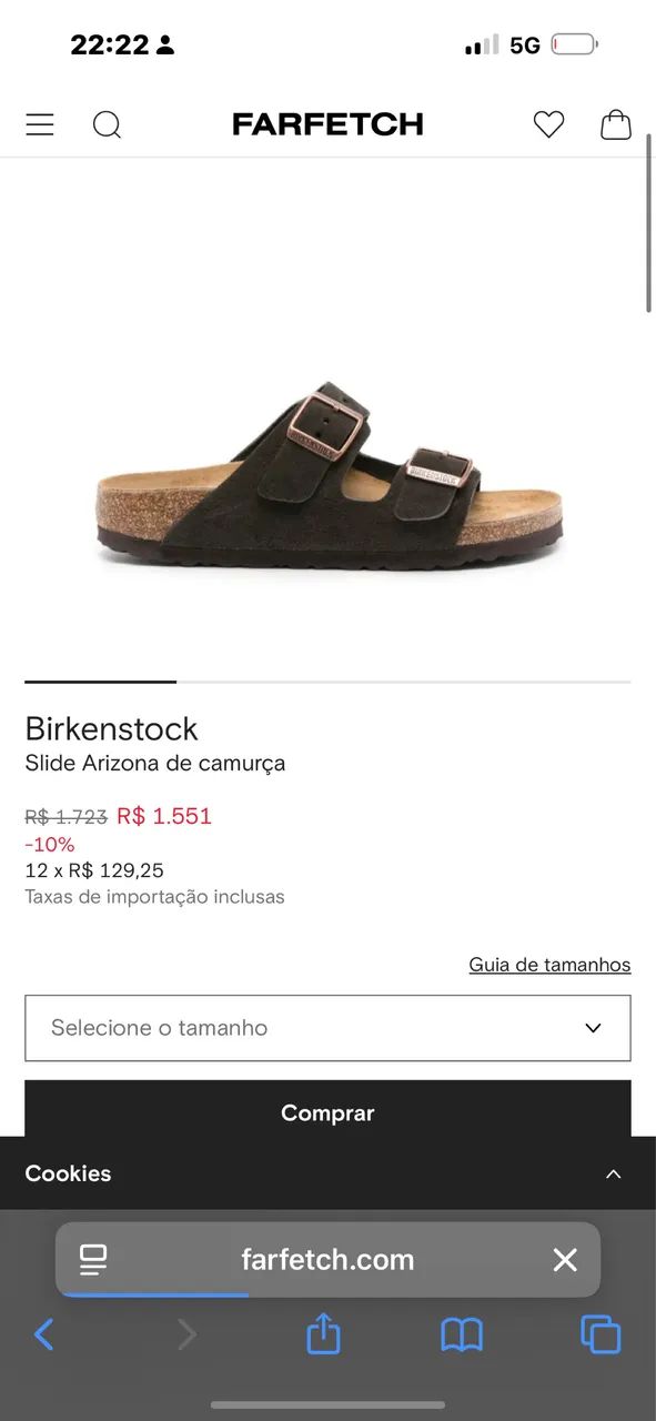 Birken de carmuça, clássica  - Foto 2