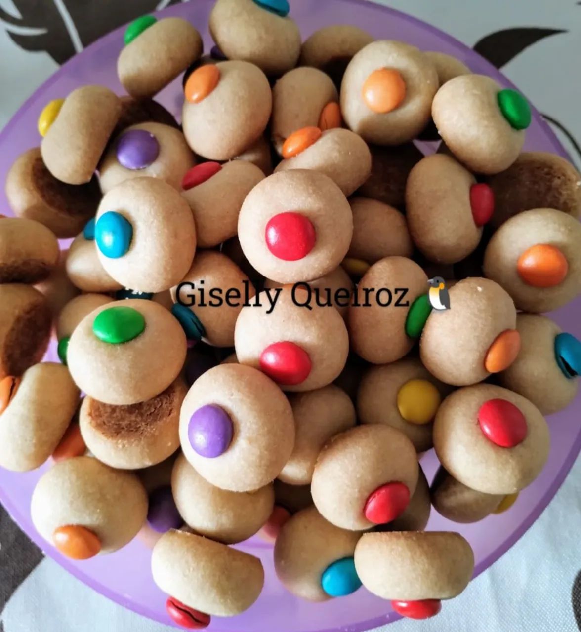 Biscoitos Caseiros - Casadinho, coco, Flor, Confete - Foto 5