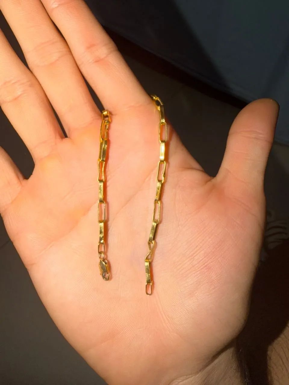 Vendo pulseira de ouro 3,9 gramas