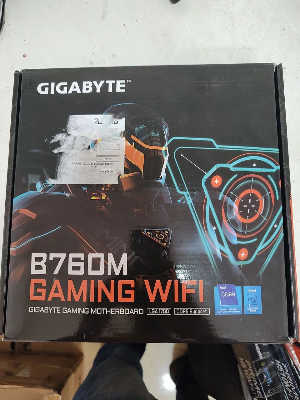 Placa mãe b760 gaming wi-fi socket 1700 