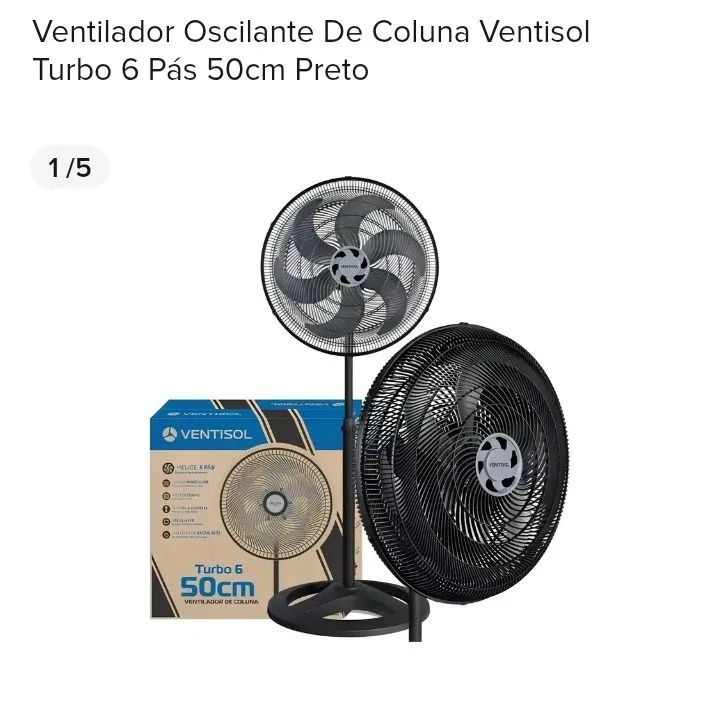 Ventilador de coluna 50cm