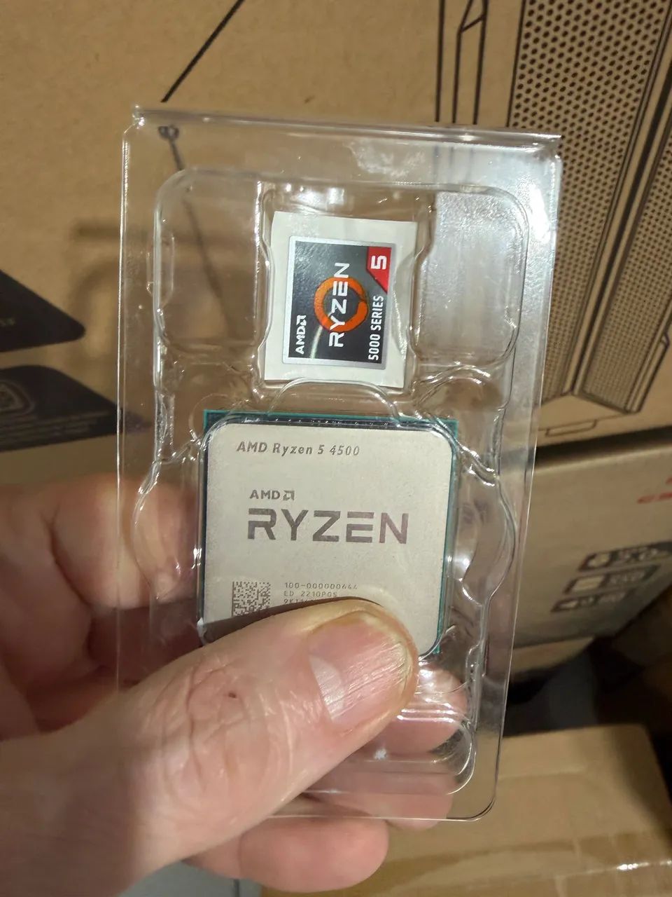 Barbada Processador RYZEN 5 4500 Novo - Foto 2