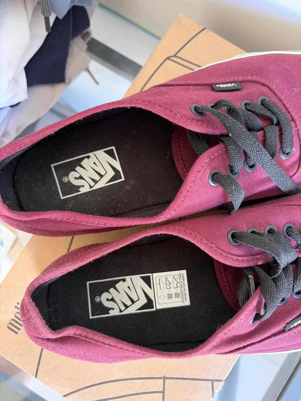 Sapato Original Vans Vinho  - Foto 2